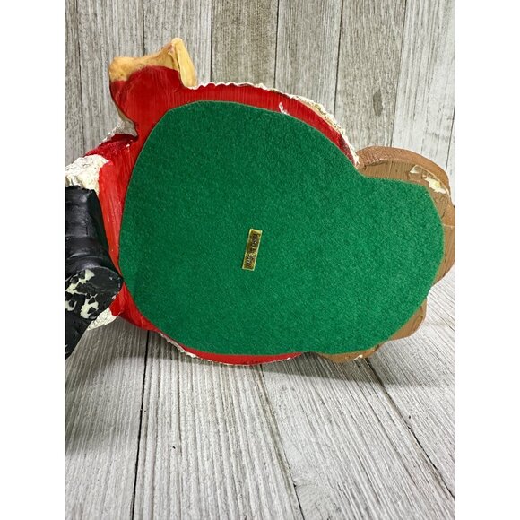 Vtg Resin Santa Checking His List Shelf Sitter Christmas Holiday Collectible 6" - Picture 6 of 10